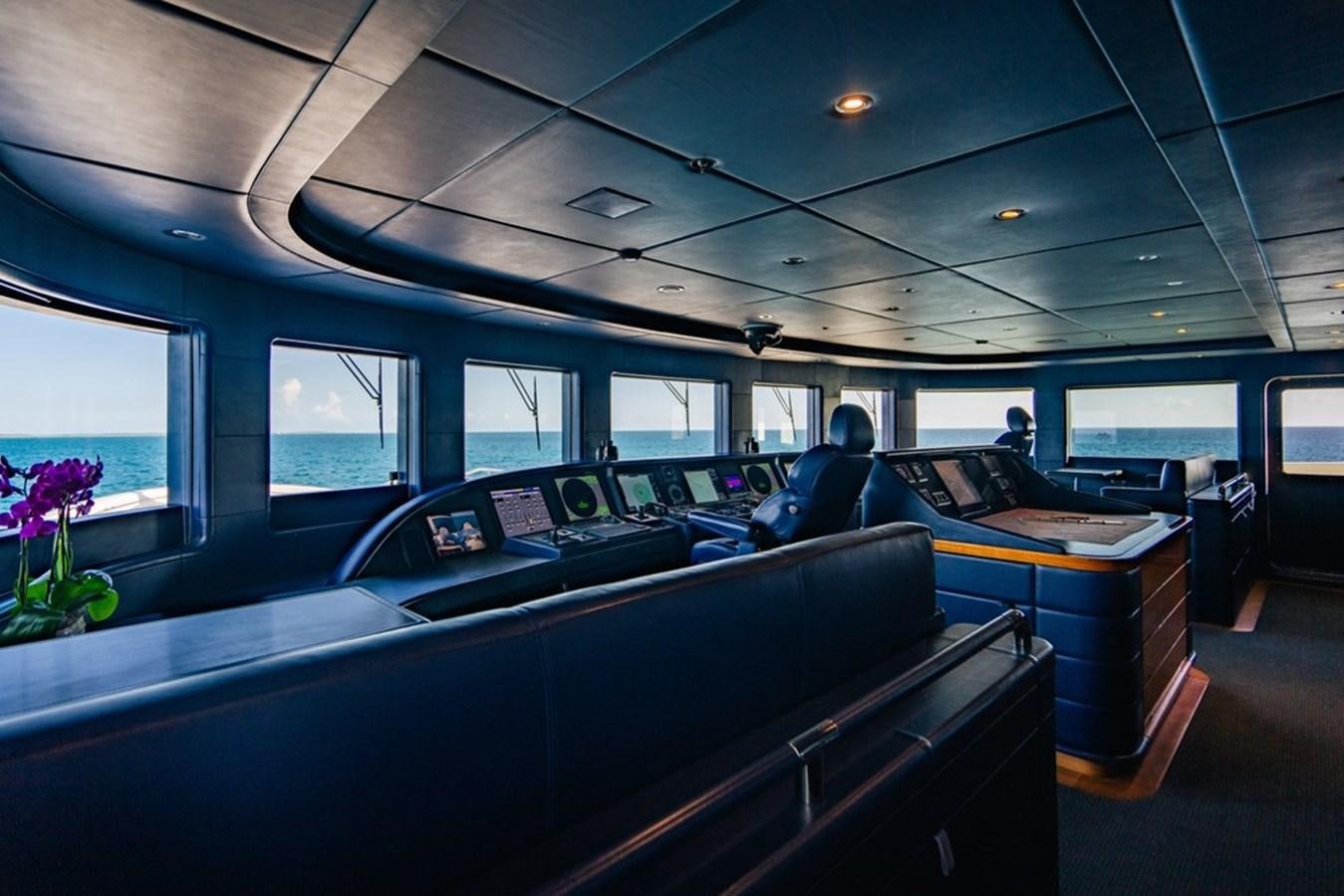 inside of a bus aboard AMADEUS Yacht for Sale