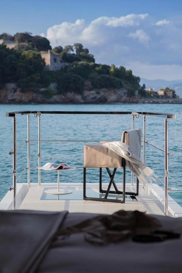 a boat on the water aboard MA Yacht for Sale