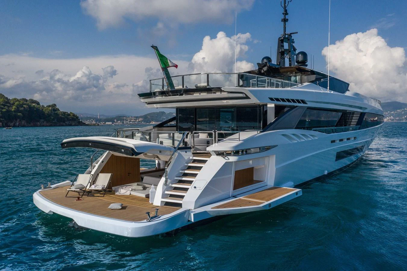 a boat on the water aboard MA Yacht for Sale