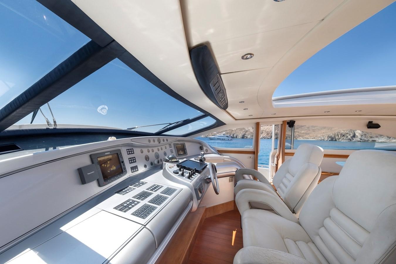 inside of a boat aboard ICE Yacht for Sale