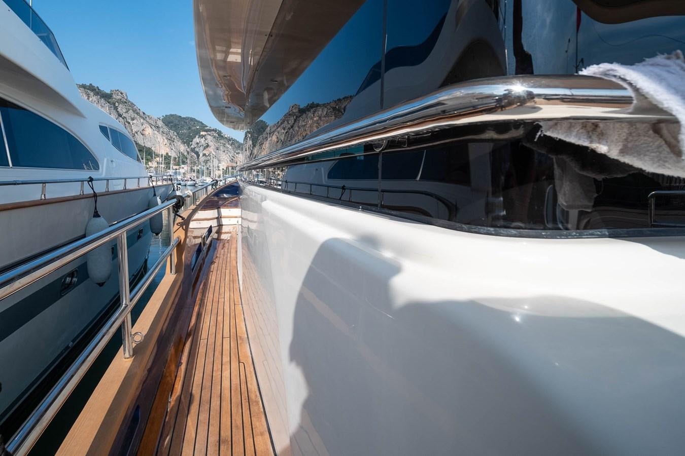 a boat on the water aboard CHARISMA Yacht for Sale