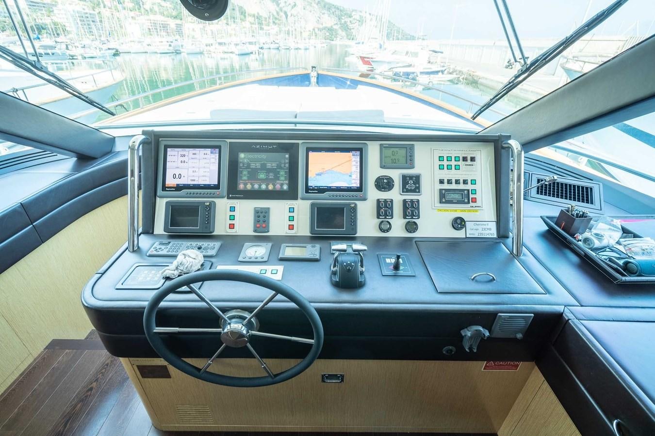 a machine on the counter aboard CHARISMA Yacht for Sale