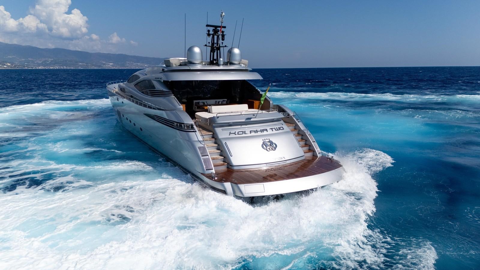 a boat on the water aboard KOLAHA TWO Yacht for Sale