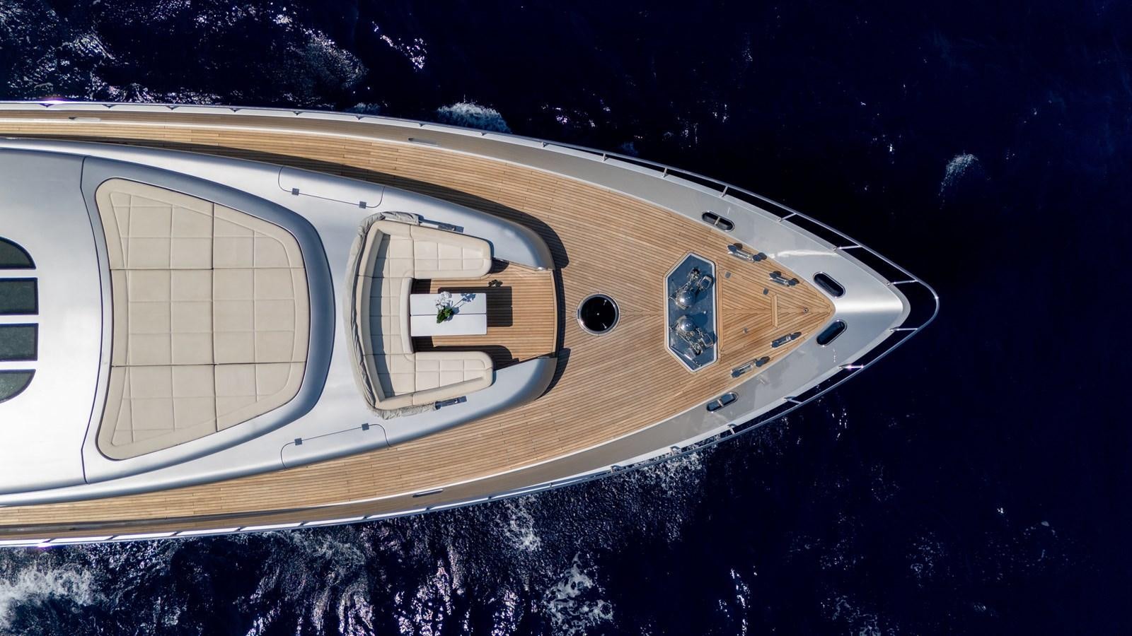 a satellite in space aboard KOLAHA TWO Yacht for Sale