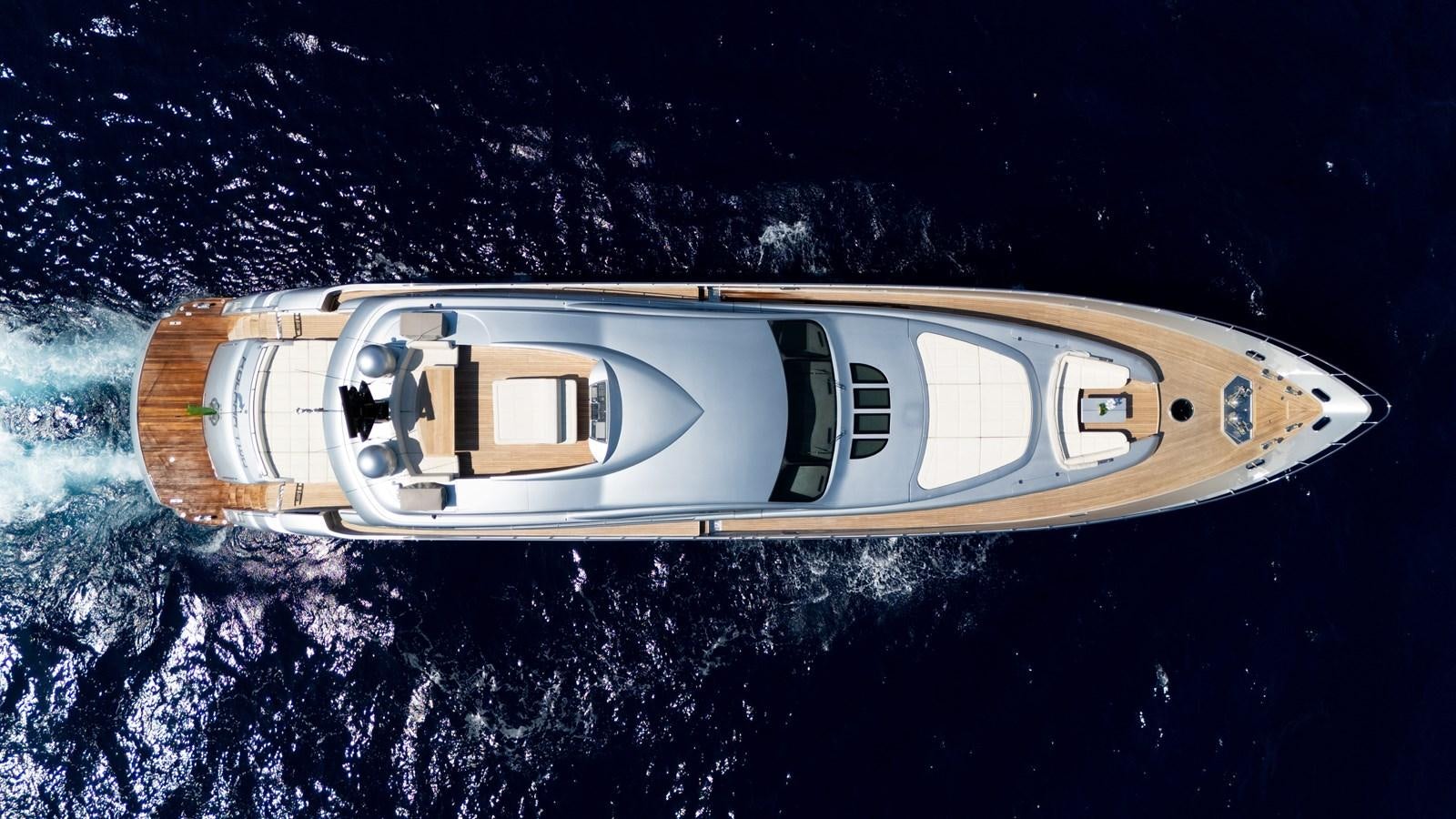 a space ship in space aboard KOLAHA TWO Yacht for Sale