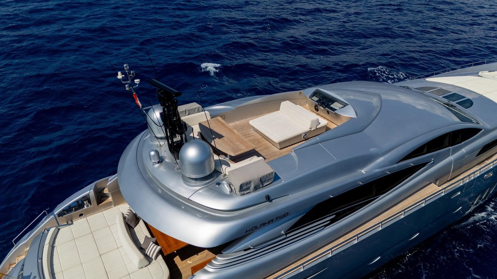 a boat on the water aboard KOLAHA TWO Yacht for Sale