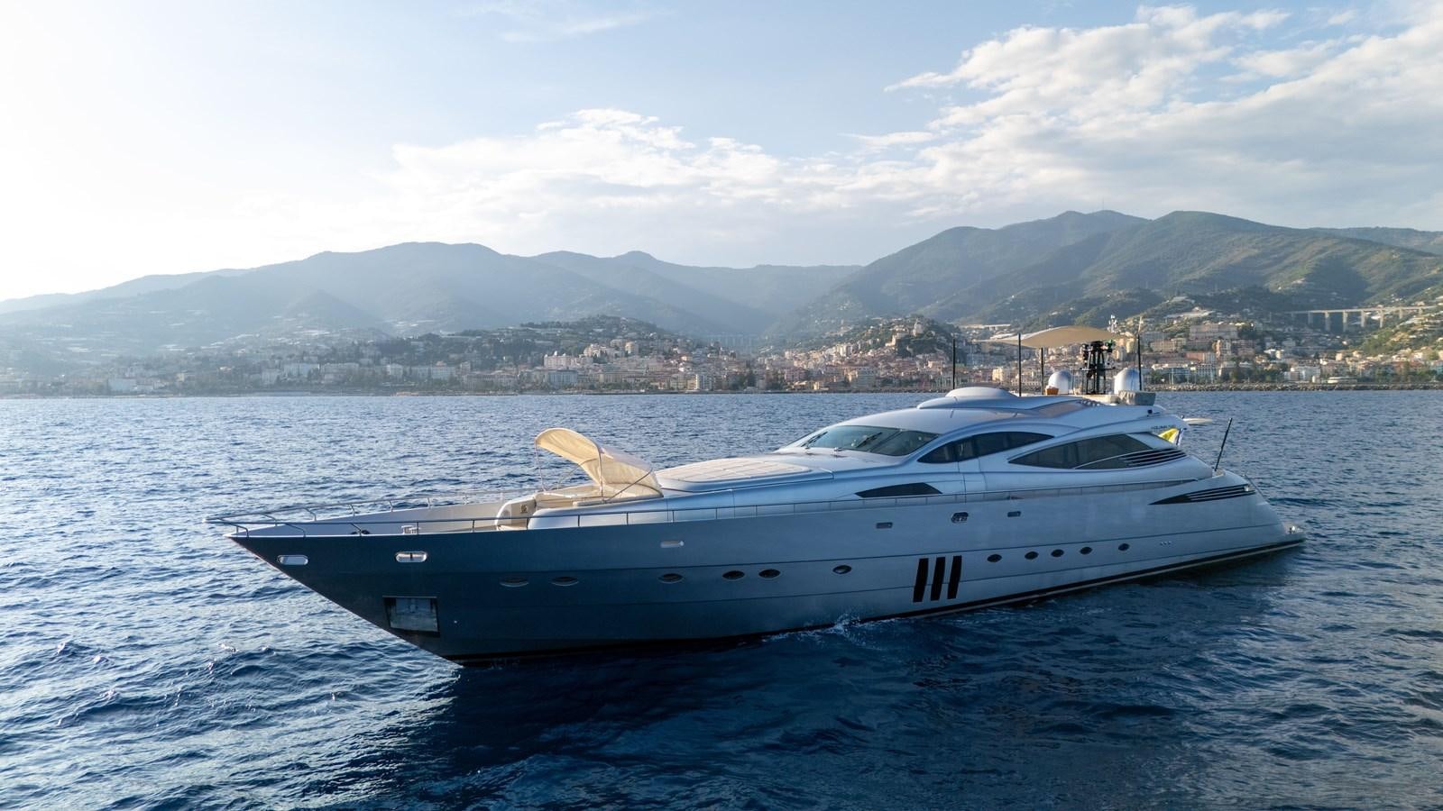 a boat in the water aboard KOLAHA TWO Yacht for Sale