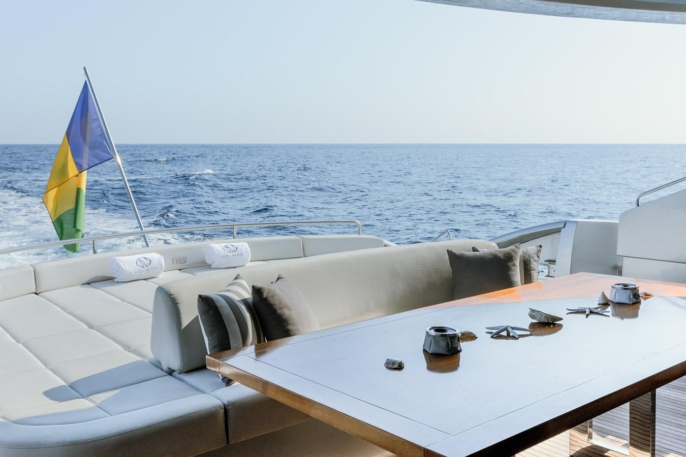 a boat on the water aboard KOLAHA TWO Yacht for Sale