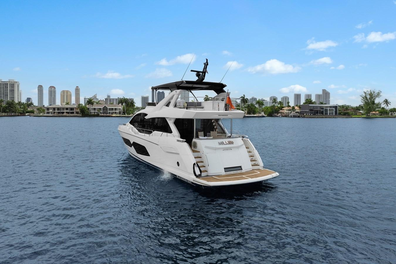 a boat on the water aboard MILAMO Yacht for Sale