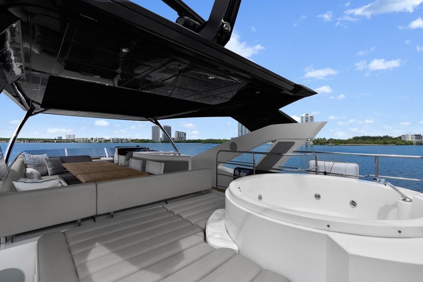 a boat on the water aboard MILAMO Yacht for Sale