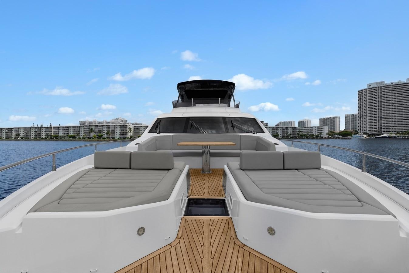 a boat on a body of water aboard MILAMO Yacht for Sale