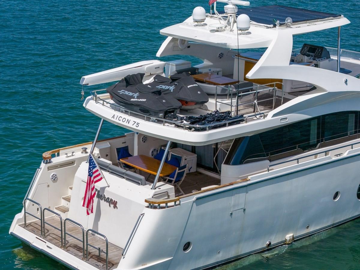 a boat on the water aboard AICON 85 Yacht for Sale