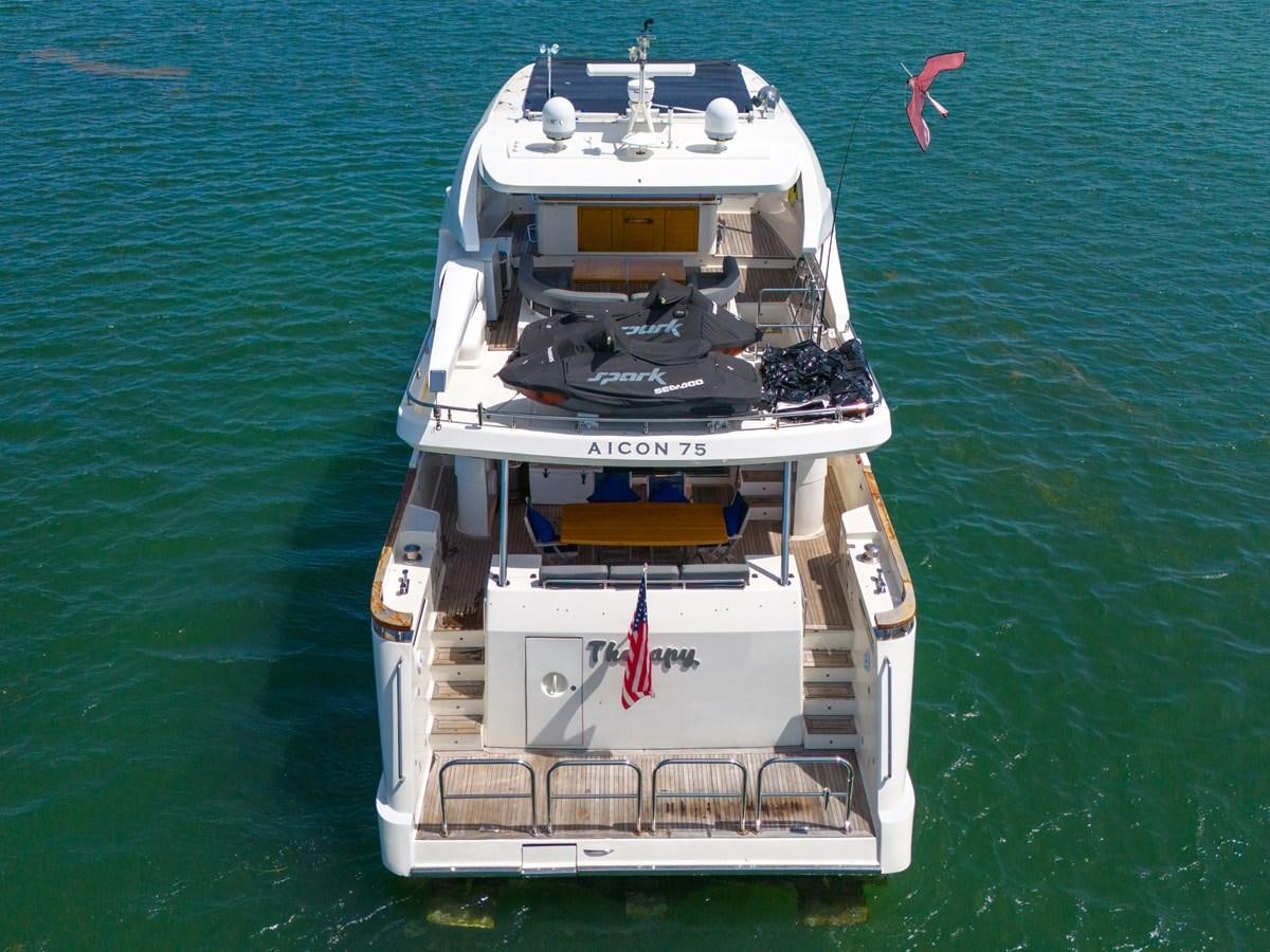 a boat on the water aboard AICON 85 Yacht for Sale