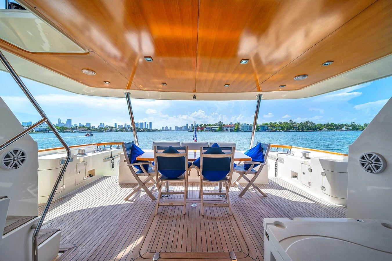 a boat on the water aboard AICON 85 Yacht for Sale