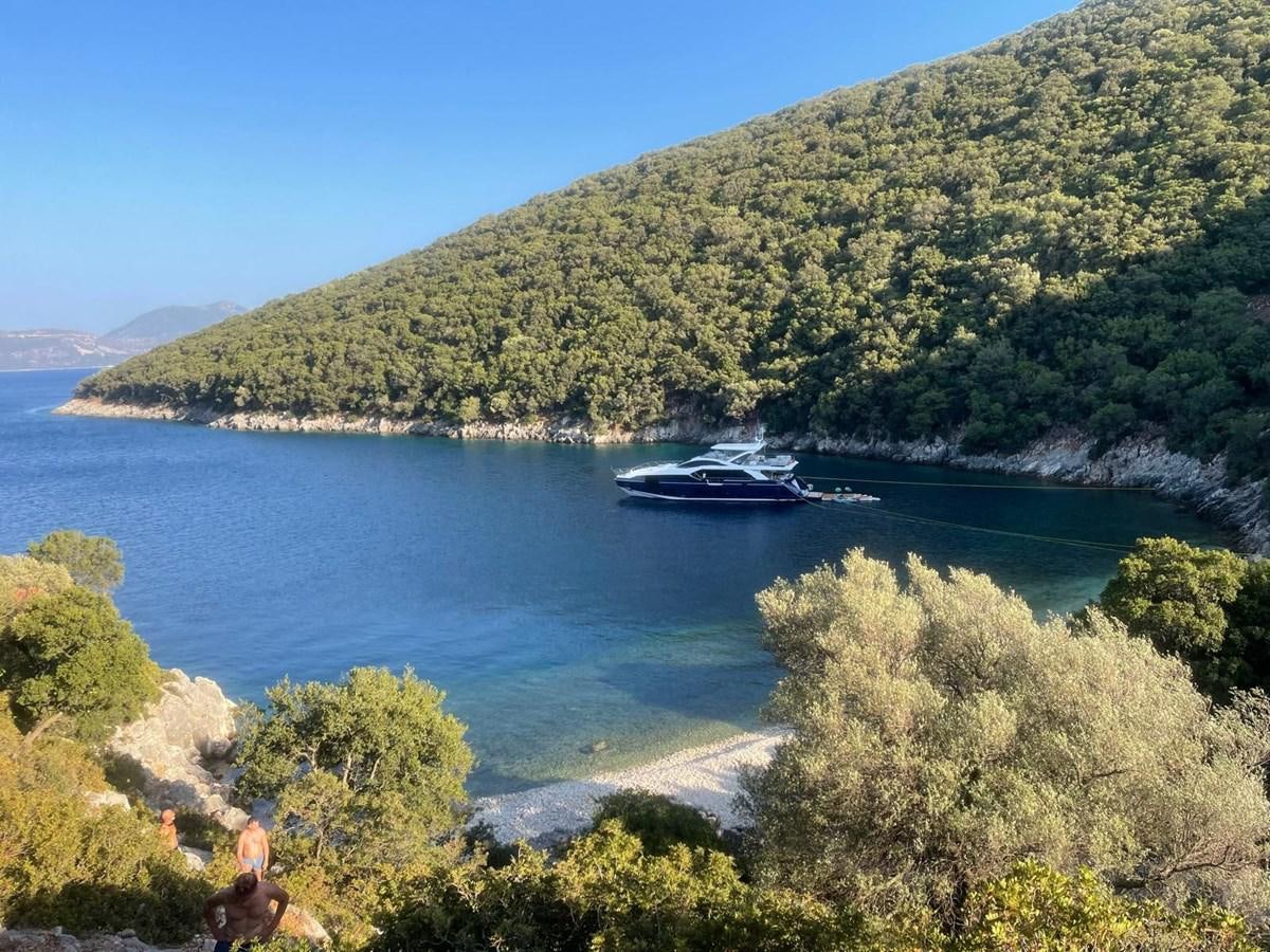 a boat on the water aboard BETTY Yacht for Sale