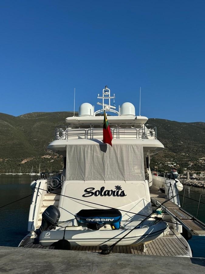 a boat on the water aboard SOLARIS Yacht for Sale