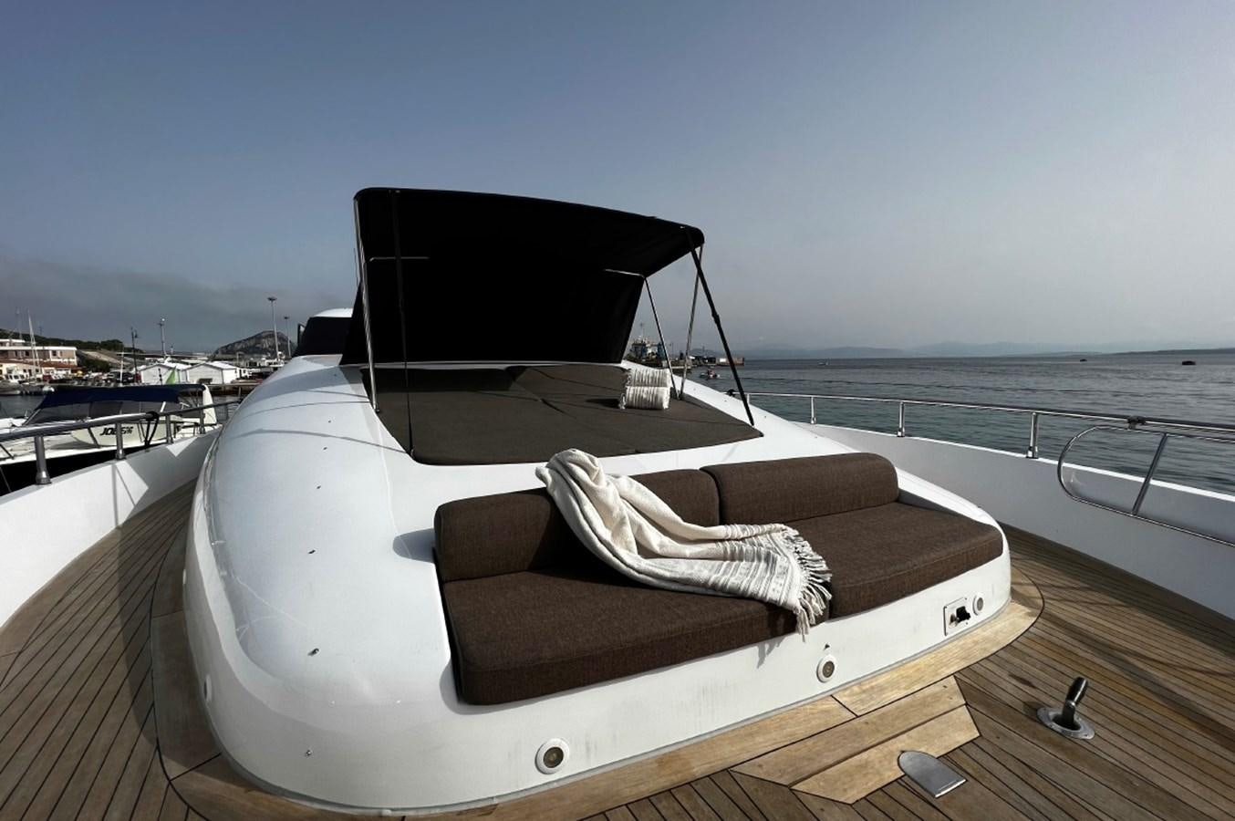 a boat on the water aboard SCORPIO Yacht for Sale