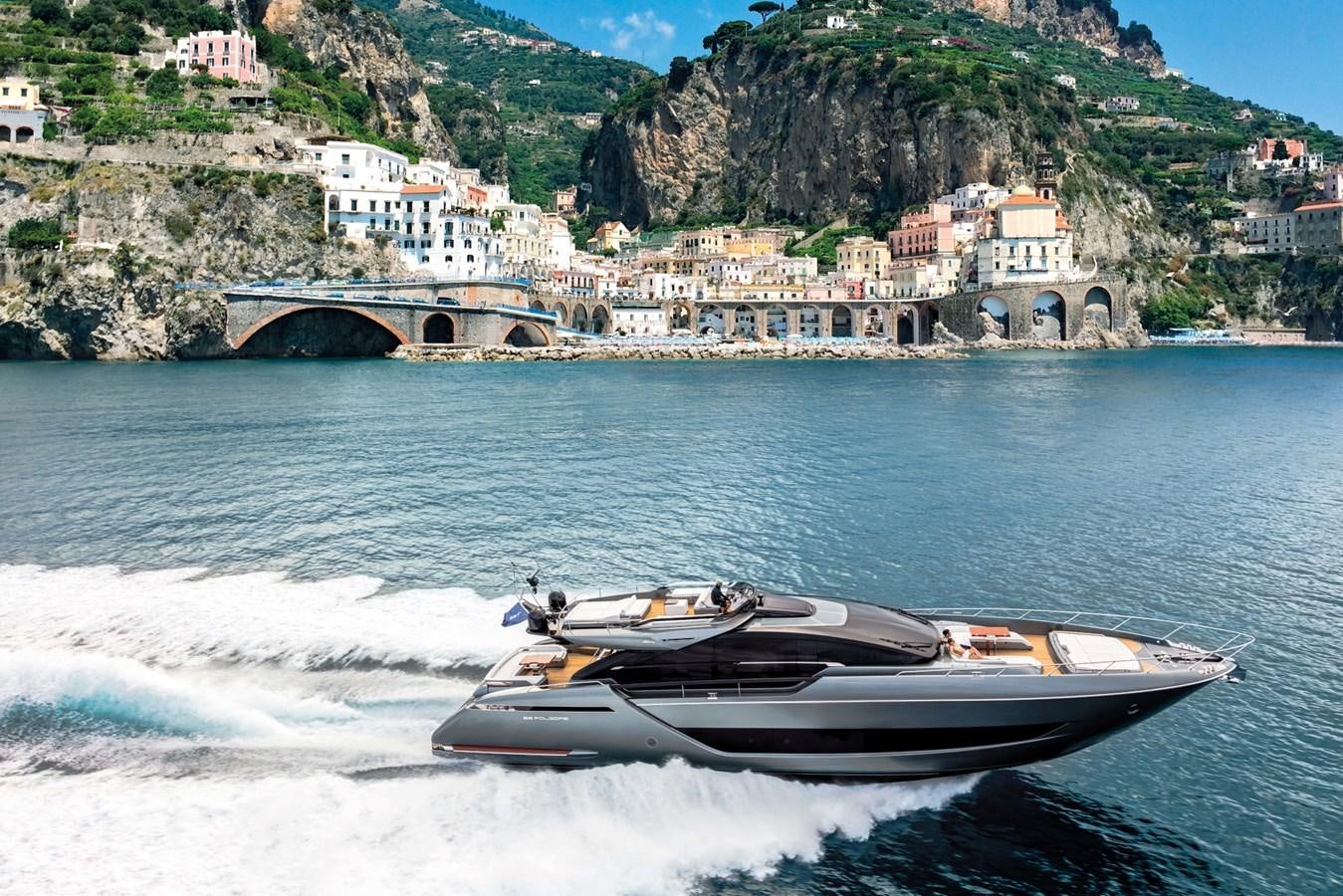 a boat on the water aboard RIVA FOLGORE 88/24 Yacht for Sale