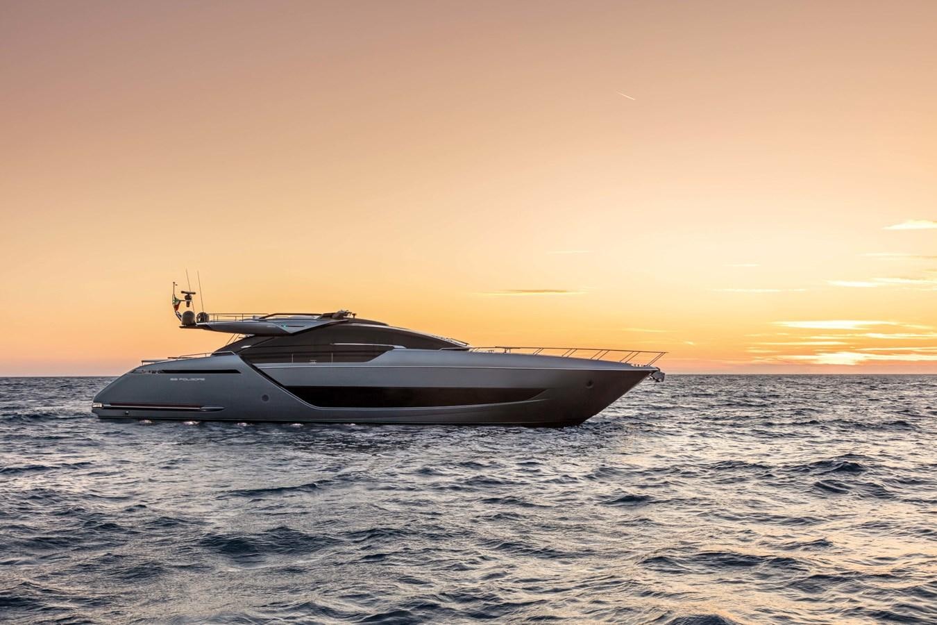 a boat in the water aboard RIVA FOLGORE 88/24 Yacht for Sale