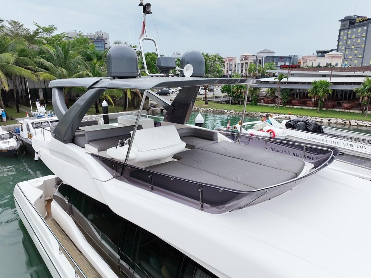a boat on a river aboard SONIA Yacht for Sale