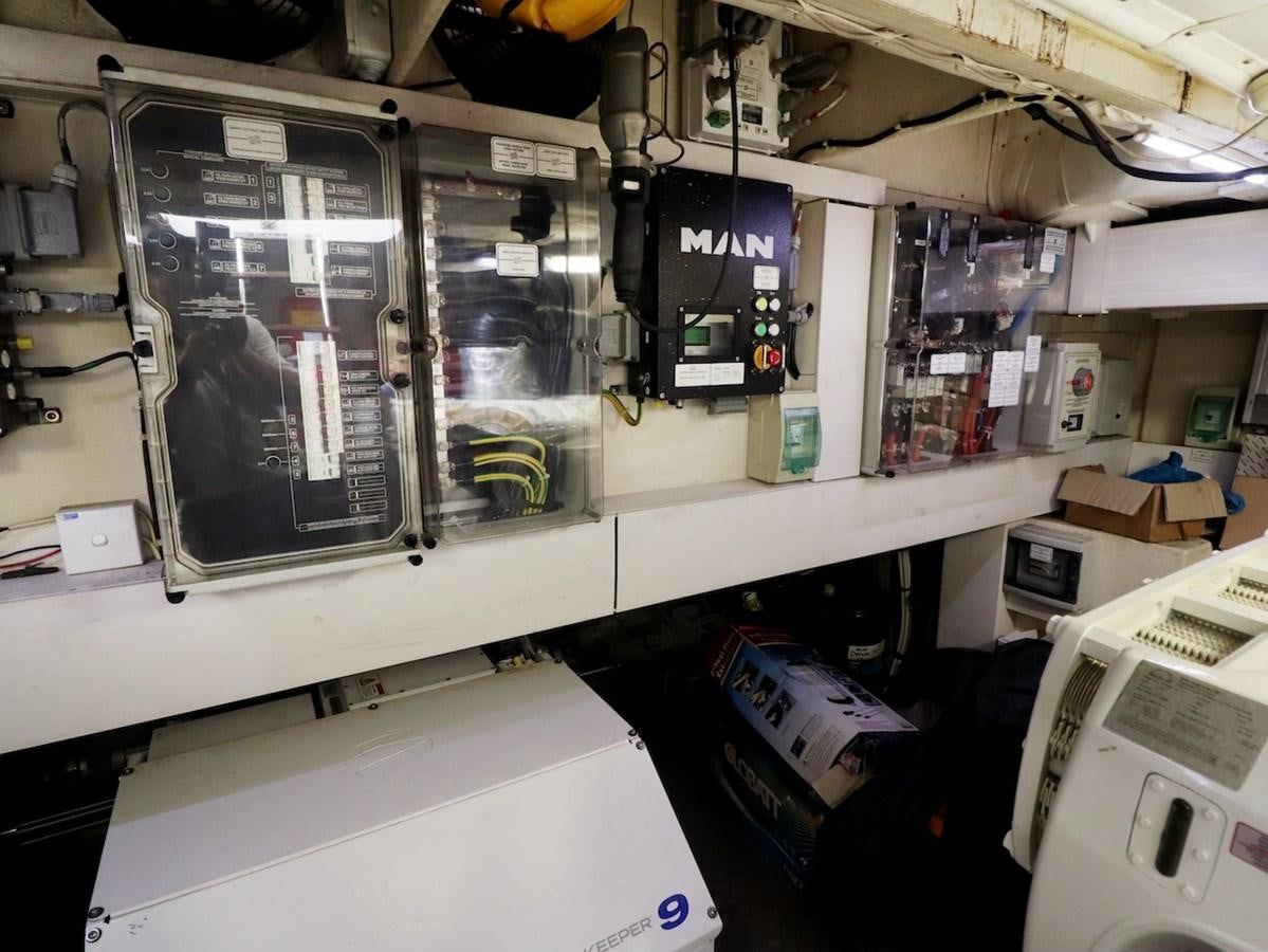 a machine with a few machines aboard SONIA Yacht for Sale