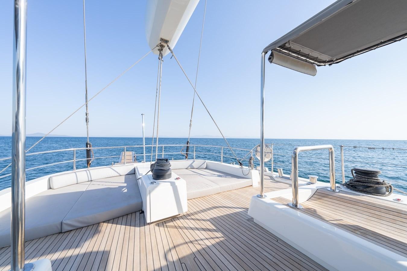 a boat on the water aboard JASMINA III Yacht for Sale
