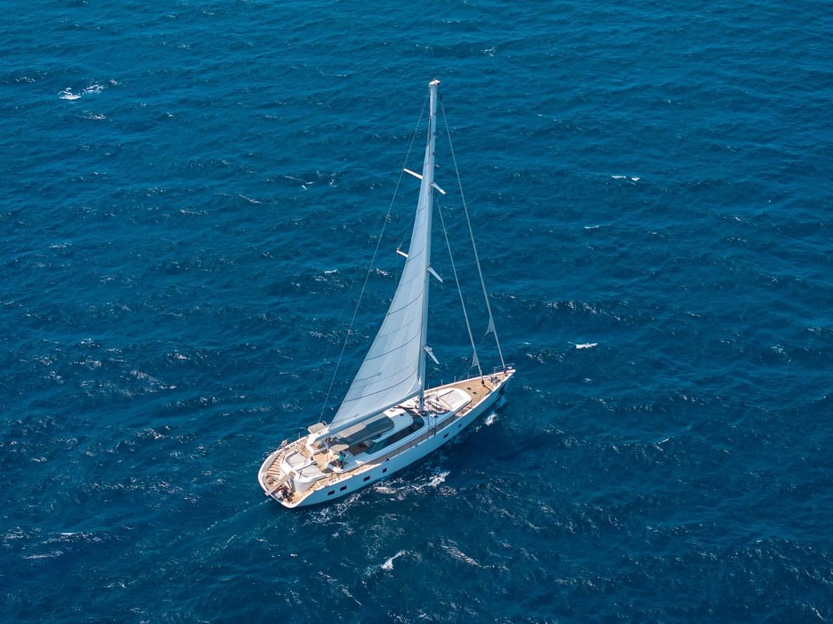 a sailboat in the water aboard JASMINA III Yacht for Sale