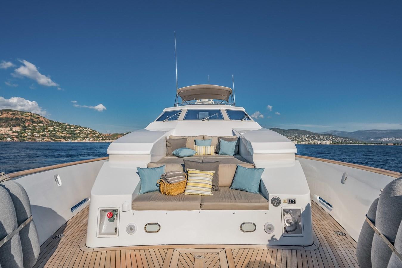 a boat on a boat aboard MOONRAKER II Yacht for Sale