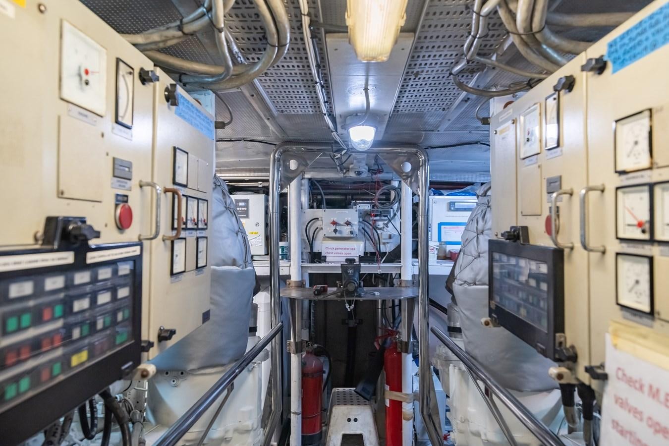inside view of a factory aboard MOONRAKER II Yacht for Sale