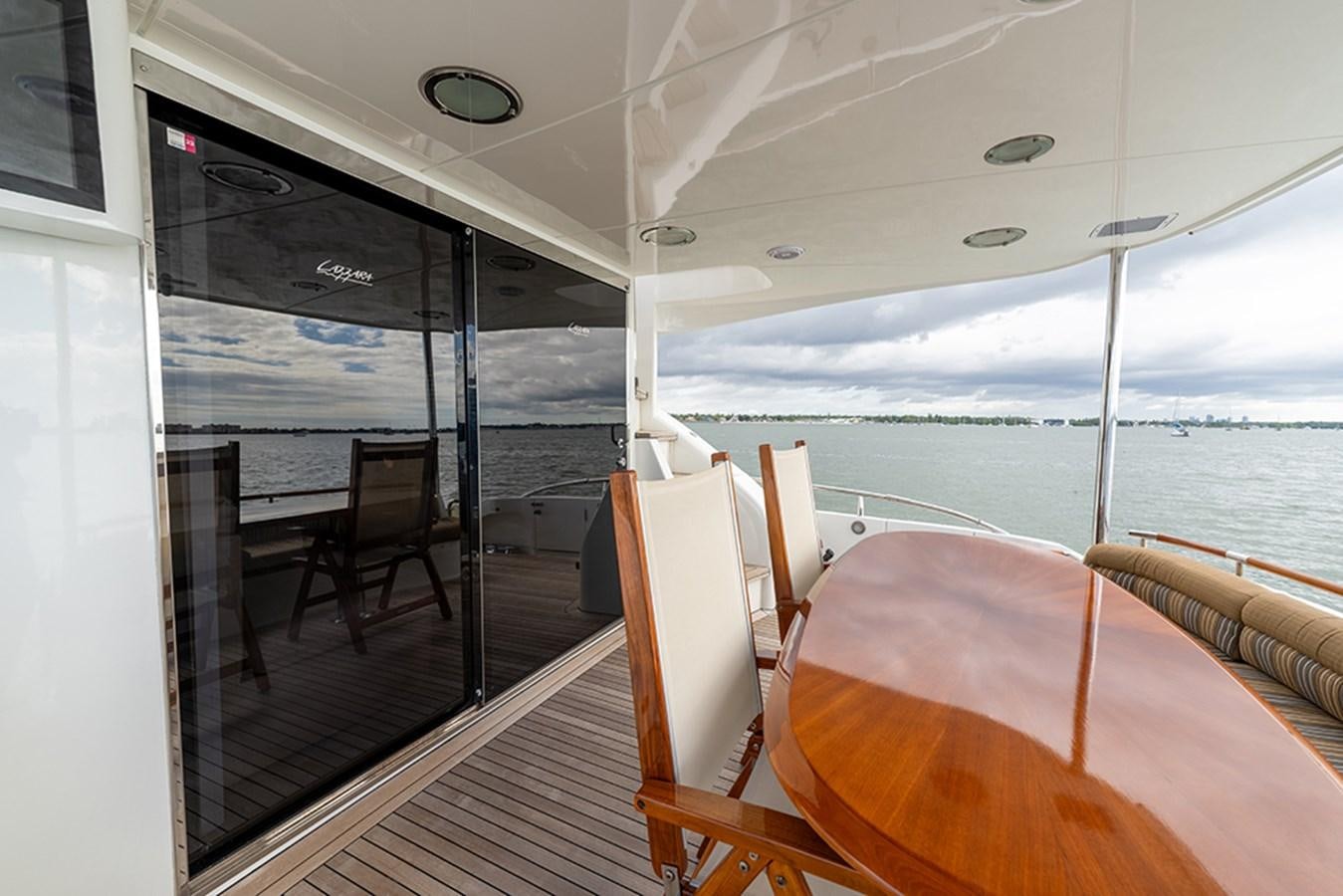 a boat on the water aboard BODACIOUS VI Yacht for Sale