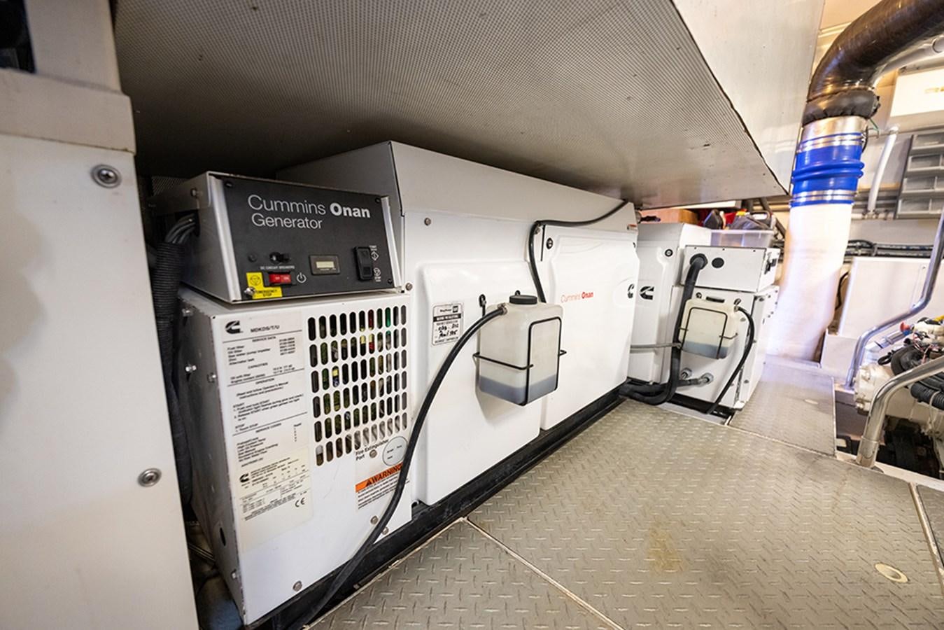 a machine inside a room aboard BODACIOUS VI Yacht for Sale