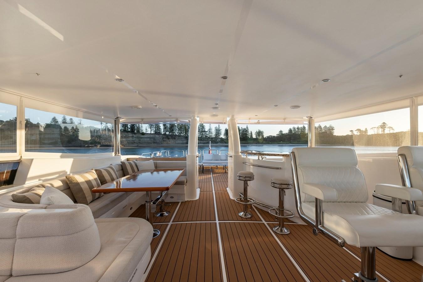 a boat on the water aboard WW Yacht for Sale