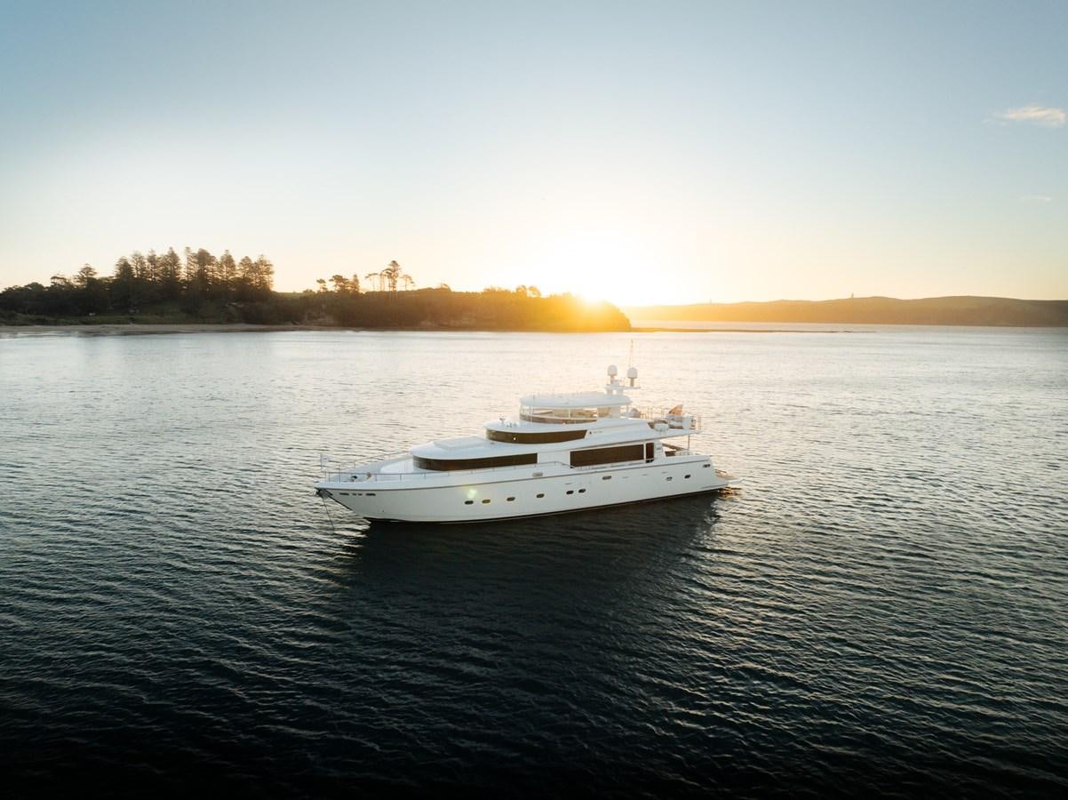 a boat on the water aboard WW Yacht for Sale
