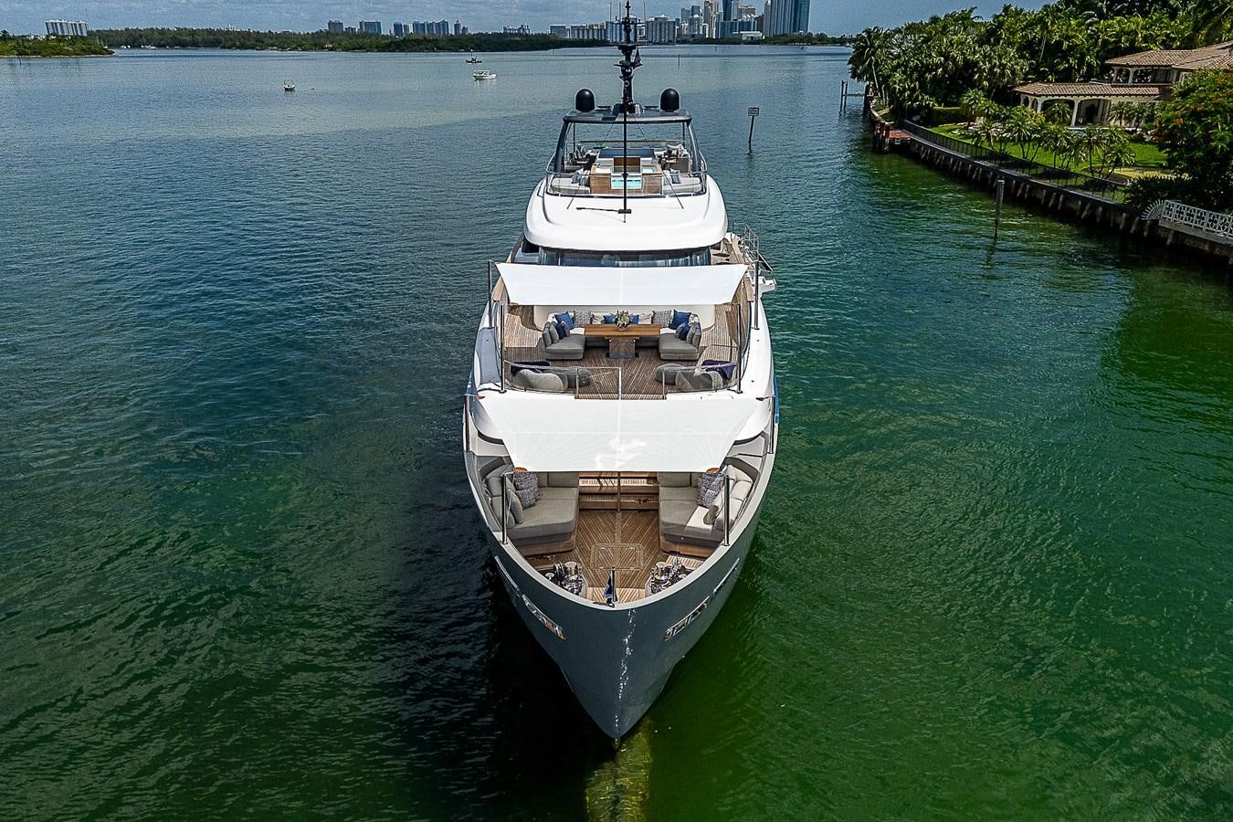 a boat in the water aboard F 118 Yacht for Sale