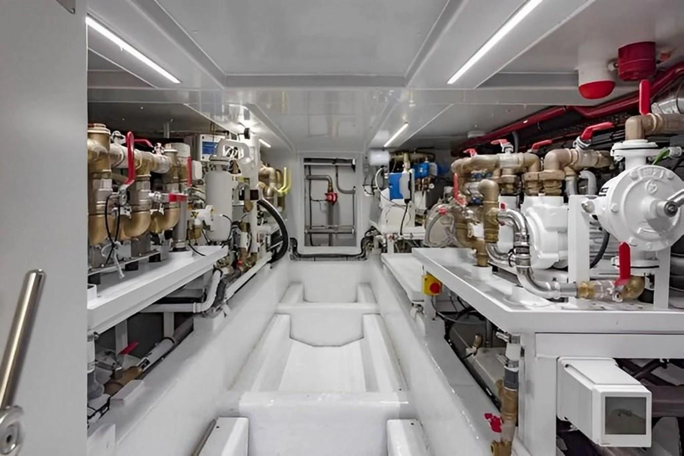 a room with machinery aboard ALMAX Yacht for Sale