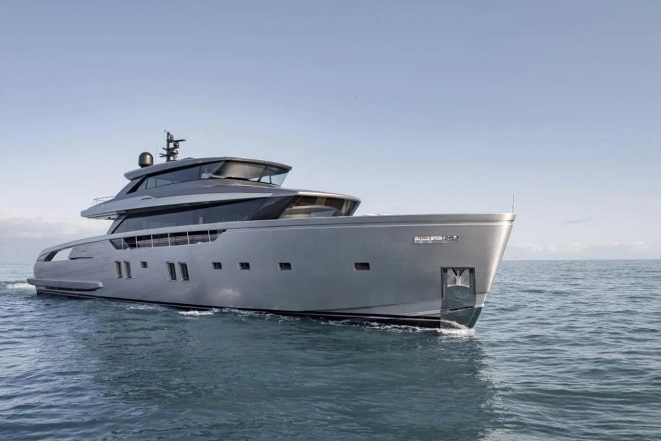 a boat in the water aboard ALMAX Yacht for Sale