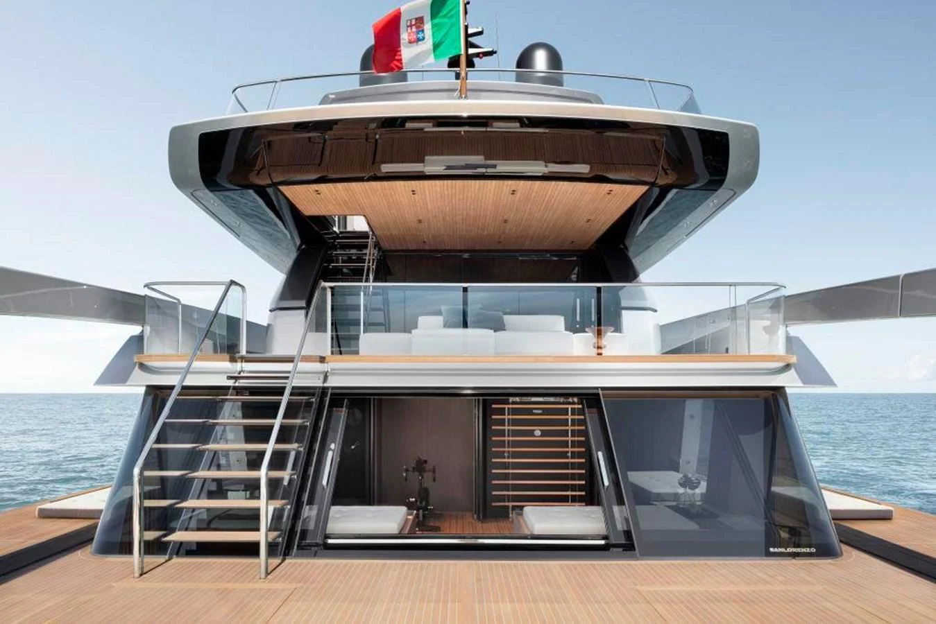 a boat on a body of water aboard ALMAX Yacht for Sale