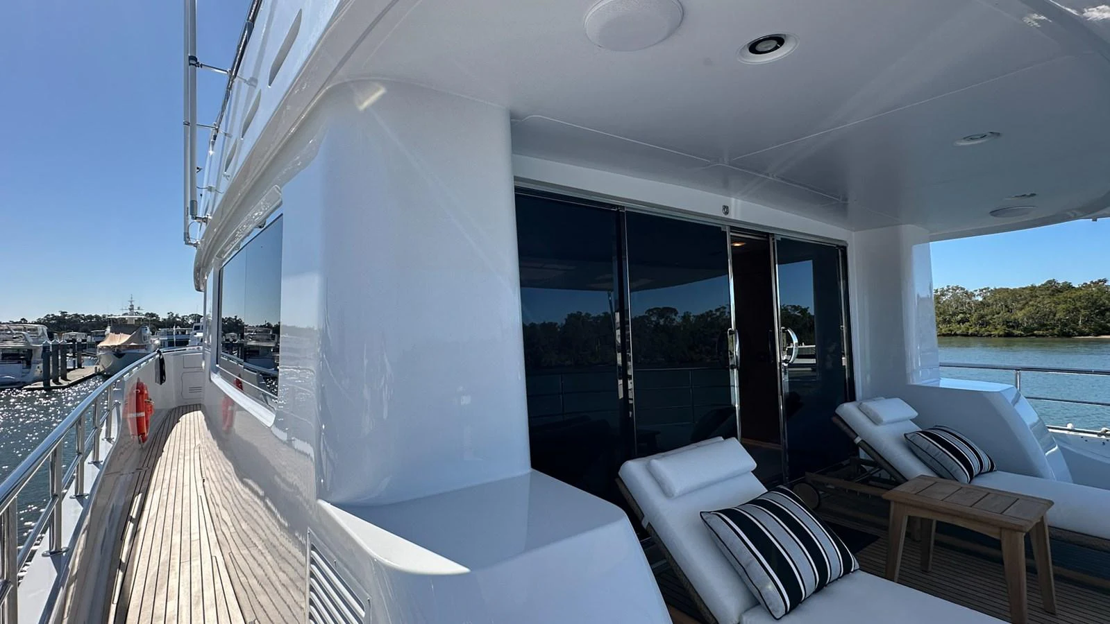 a boat on the water aboard SALVATOR II Yacht for Sale