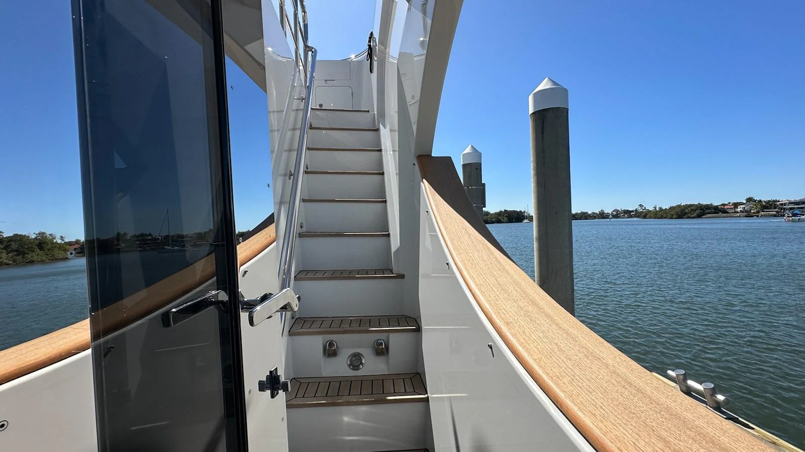 a boat on the water aboard SALVATOR II Yacht for Sale