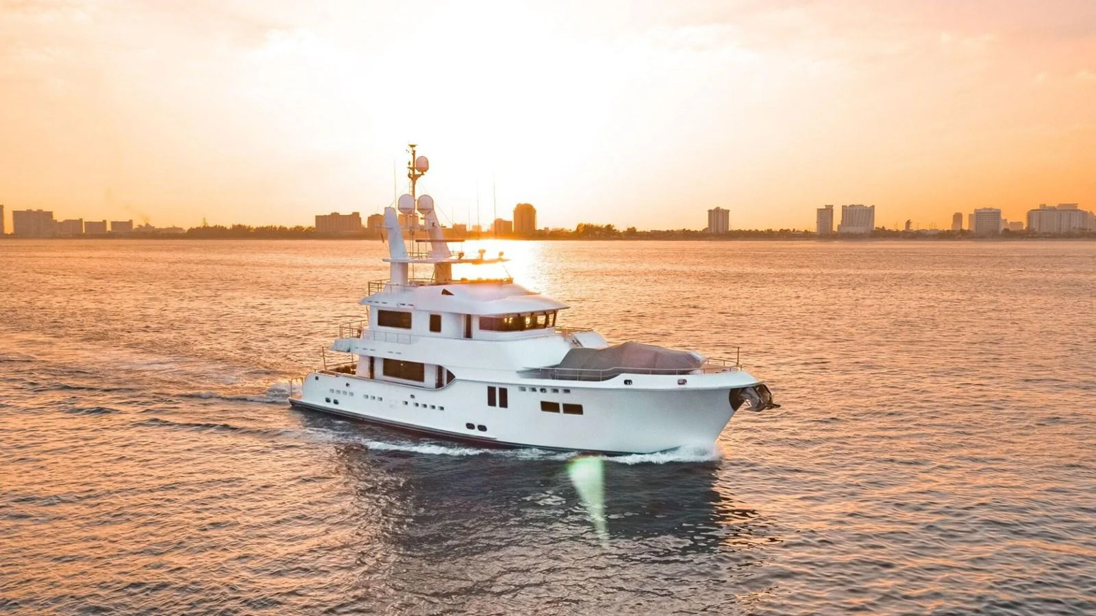 a boat on the water aboard SALVATOR II Yacht for Sale