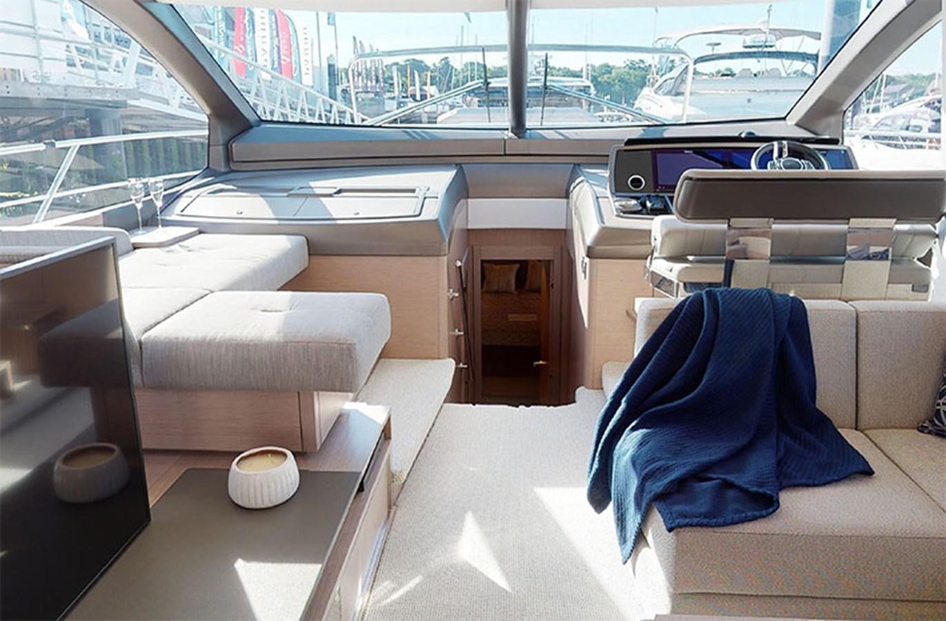 inside of a car aboard SM Yacht for Sale