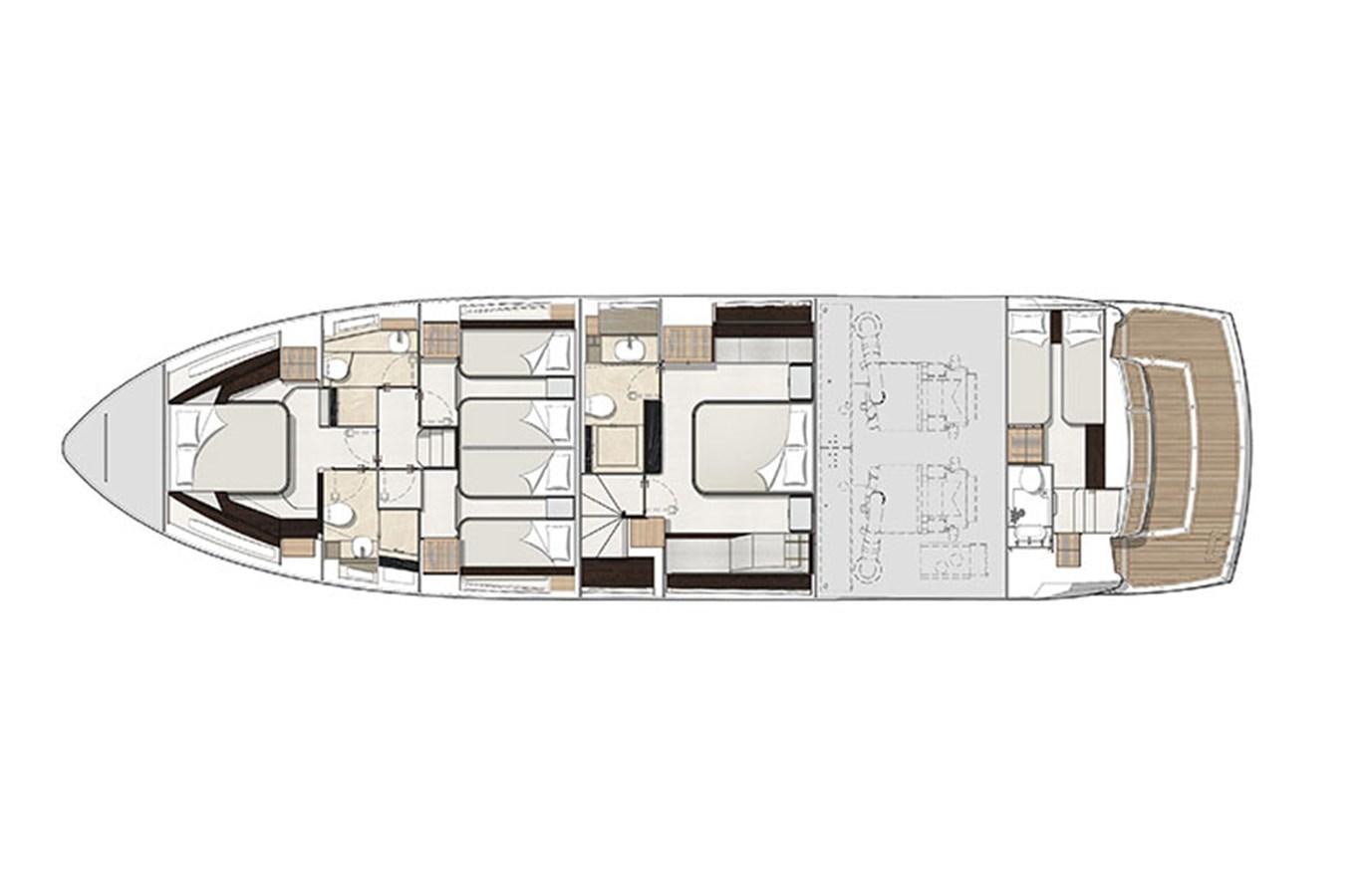 diagram, engineering drawing aboard SM Yacht for Sale