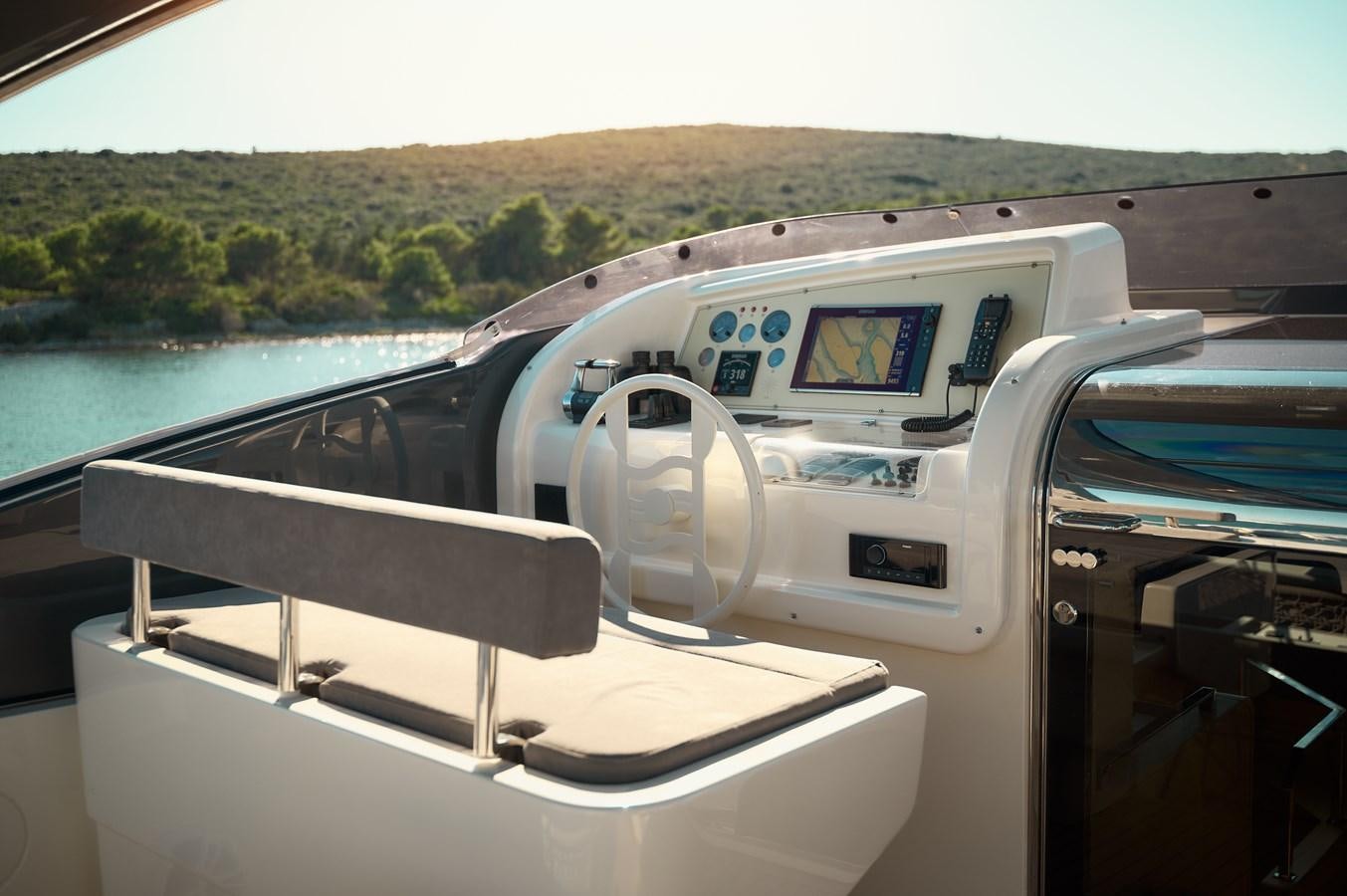 the inside of a boat aboard DAMARI Yacht for Sale