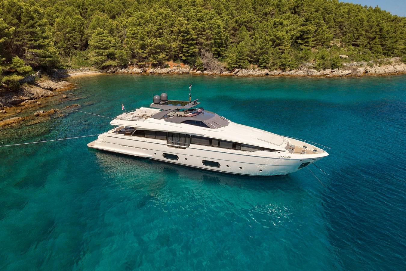 a boat on the water aboard DAMARI Yacht for Sale