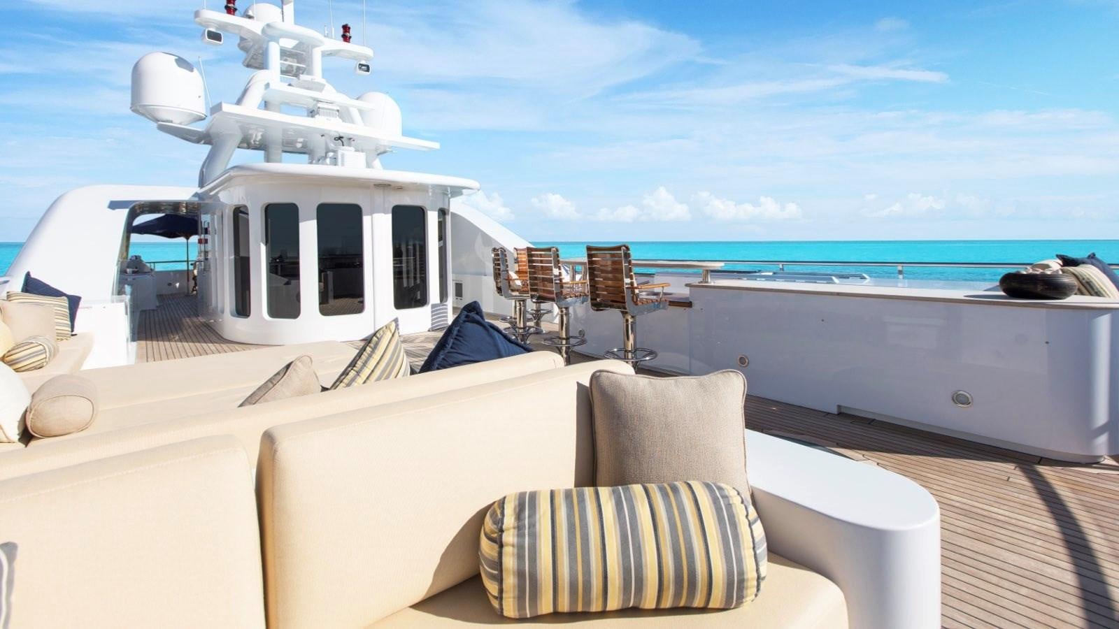 a boat on the water aboard BELLA Yacht for Sale