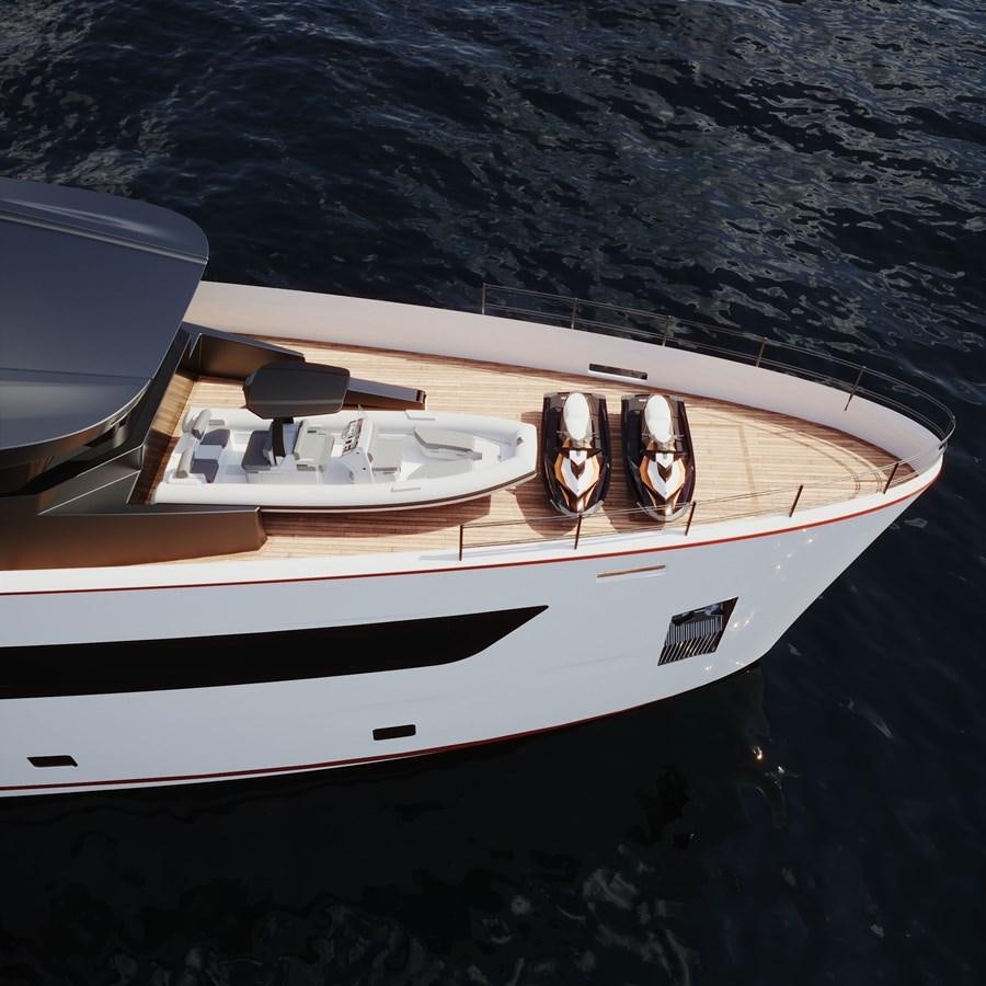 a boat with a number on the front aboard TERRANOVA 45 Yacht for Sale