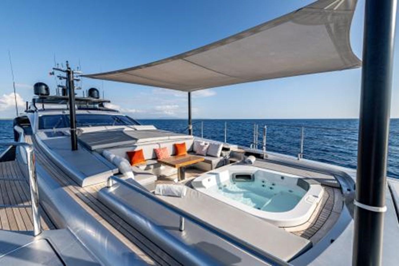 a boat on the water aboard CABO Yacht for Sale