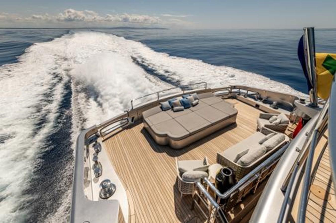 a boat on the water aboard CABO Yacht for Sale