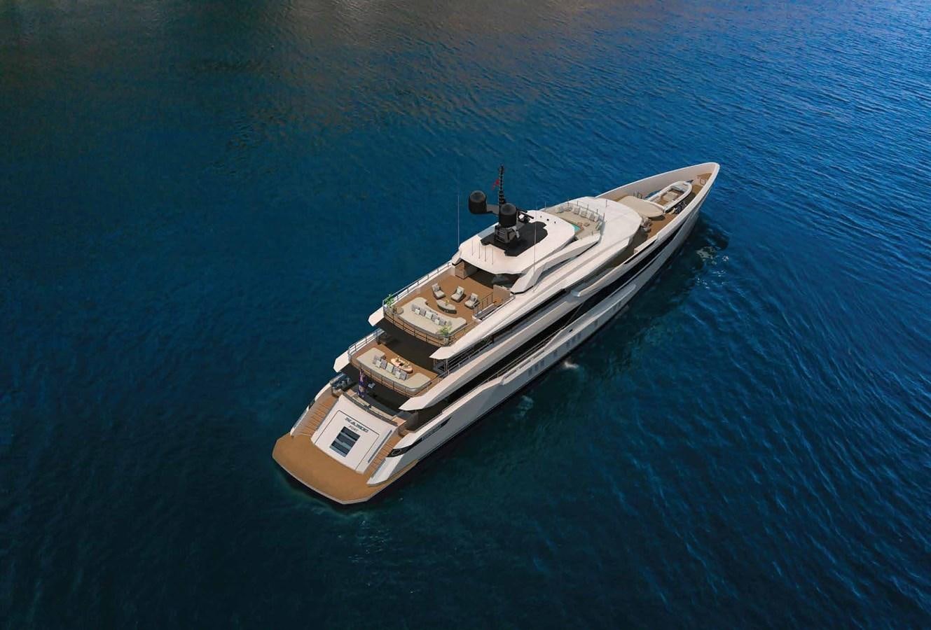 a small boat in the water aboard BILGIN 170 NB85 52M Yacht for Sale