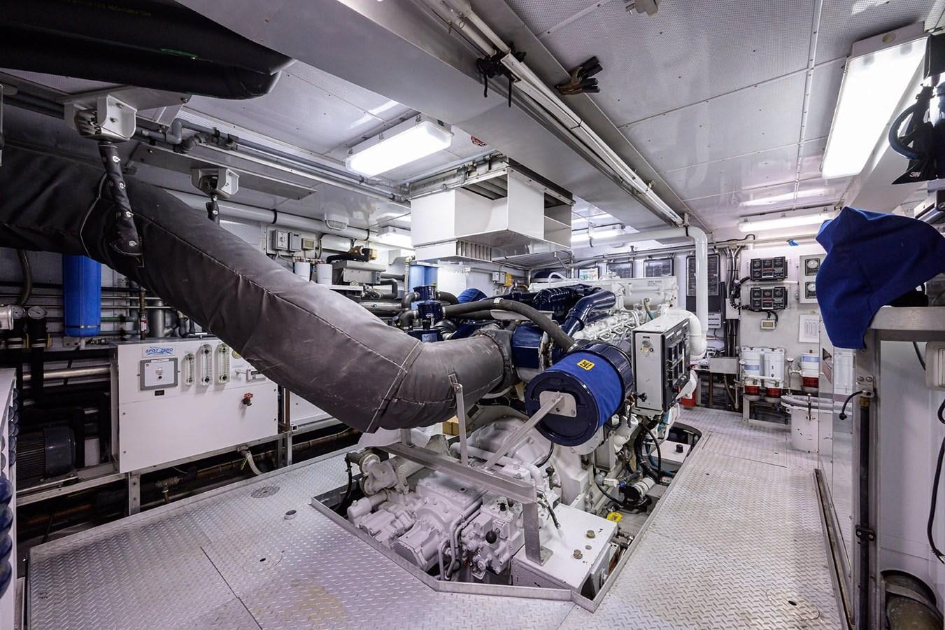 a machine in a factory aboard IMPETUOUS Yacht for Sale